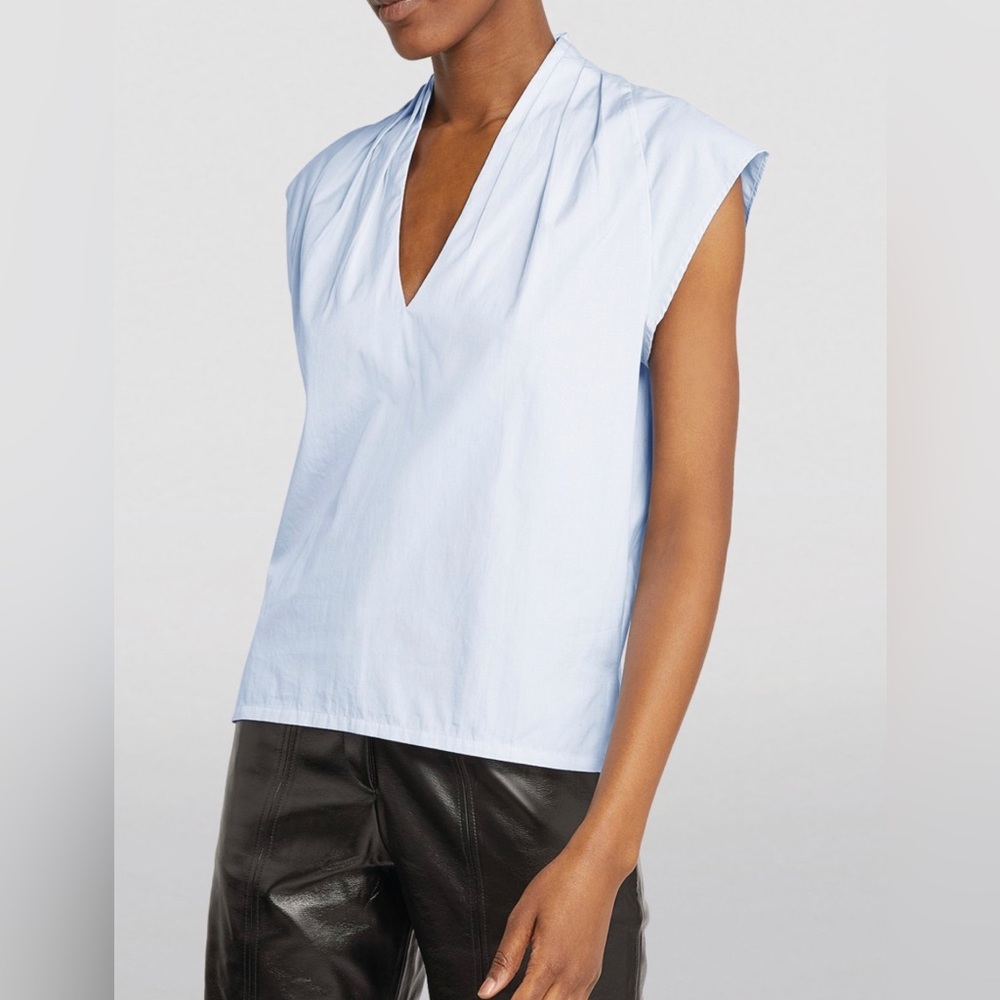 Frame Blue Lindsay Top Size M - NWT